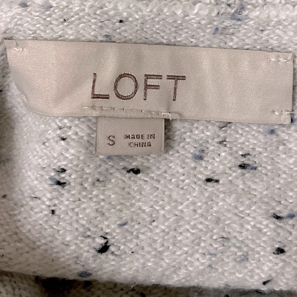 Loft Flecked Turtleneck Tunic Sweater - Picture 8 of 9